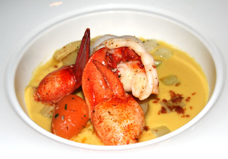 Crab bisque at Talavera Four Seasons Troon North Arizona