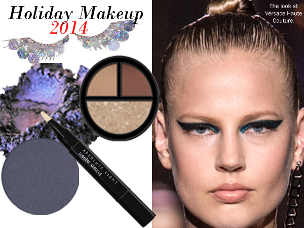 Achieve this season's holiday eye makeup look.
