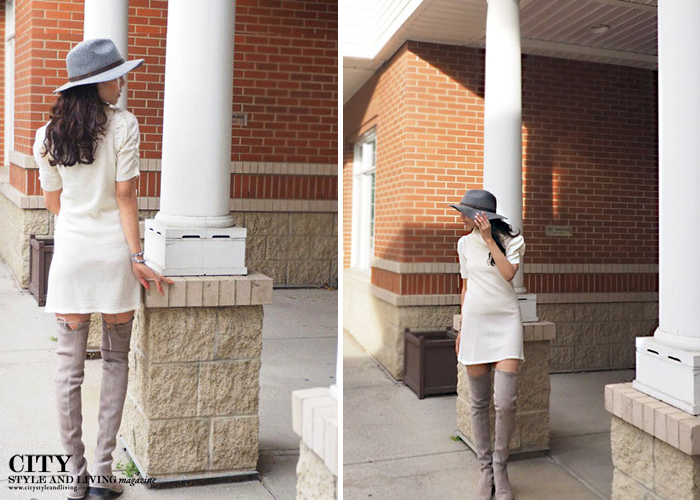 City Style and Living Magazine Fall Stuart Weitzman lowland boots neutrals style blogger