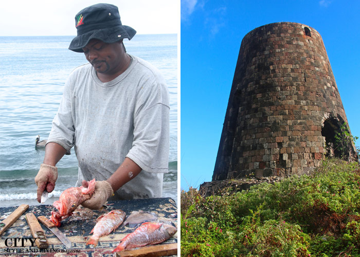 City Style and Living Magazine st kitts and nevis fisherman and sugar mill