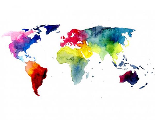Joelle-Poulos-watercolour-world-map-temporary-tattoo
