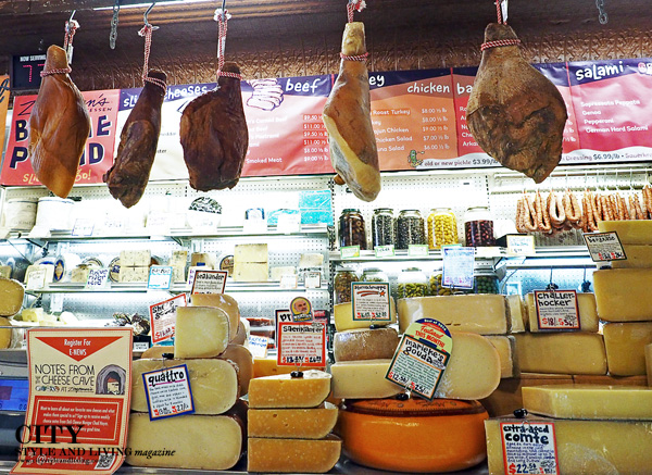Zingermans Deli Meat and Cheese Display