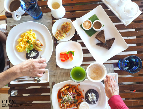 city style and living magazine the viceroy riviera maya Breakfast