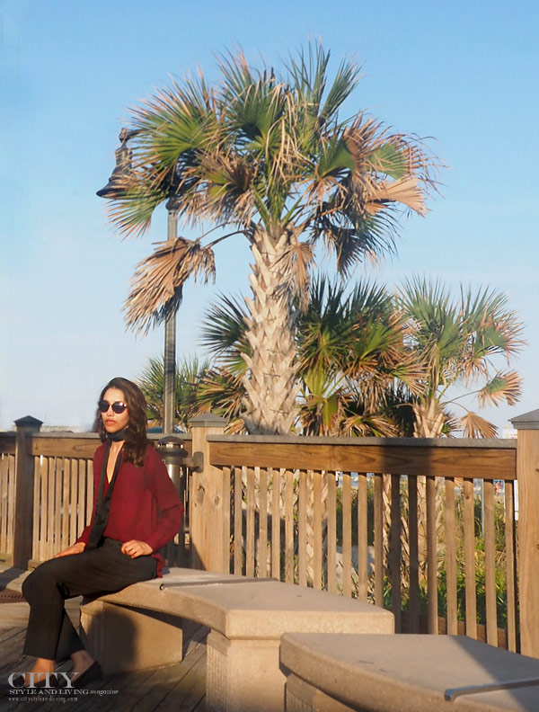 City style and living magazine style fashion blogger myrtle beach board walk 