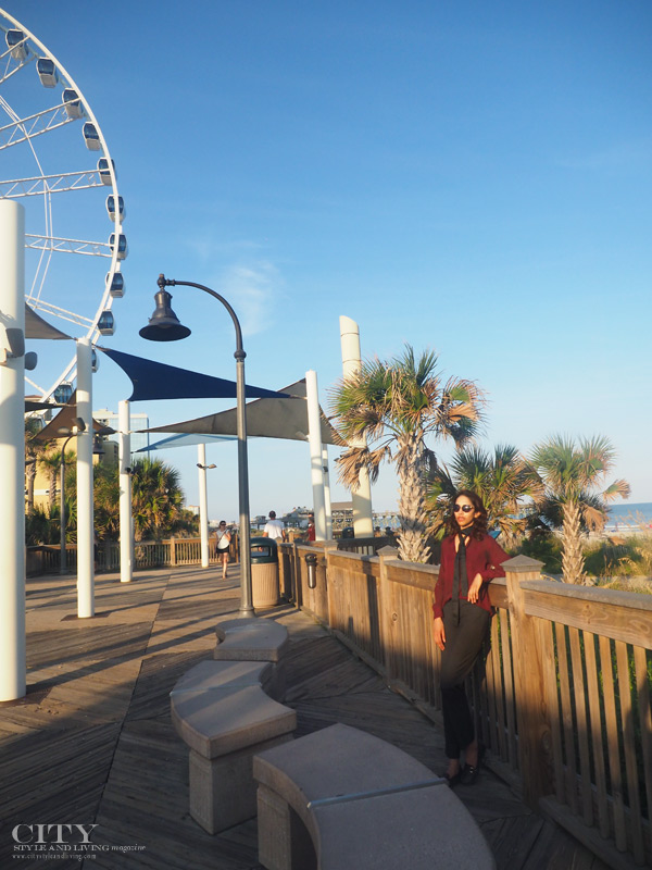 City style and living magazine style fashion blogger myrtle beach board walk 