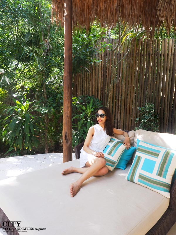 City style and living magazine style fashion blogger cancun viceroy Riviera maya Viceroy Villa