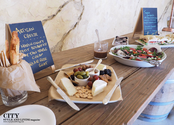 City Style and Living Magazine sunstone winery cheese