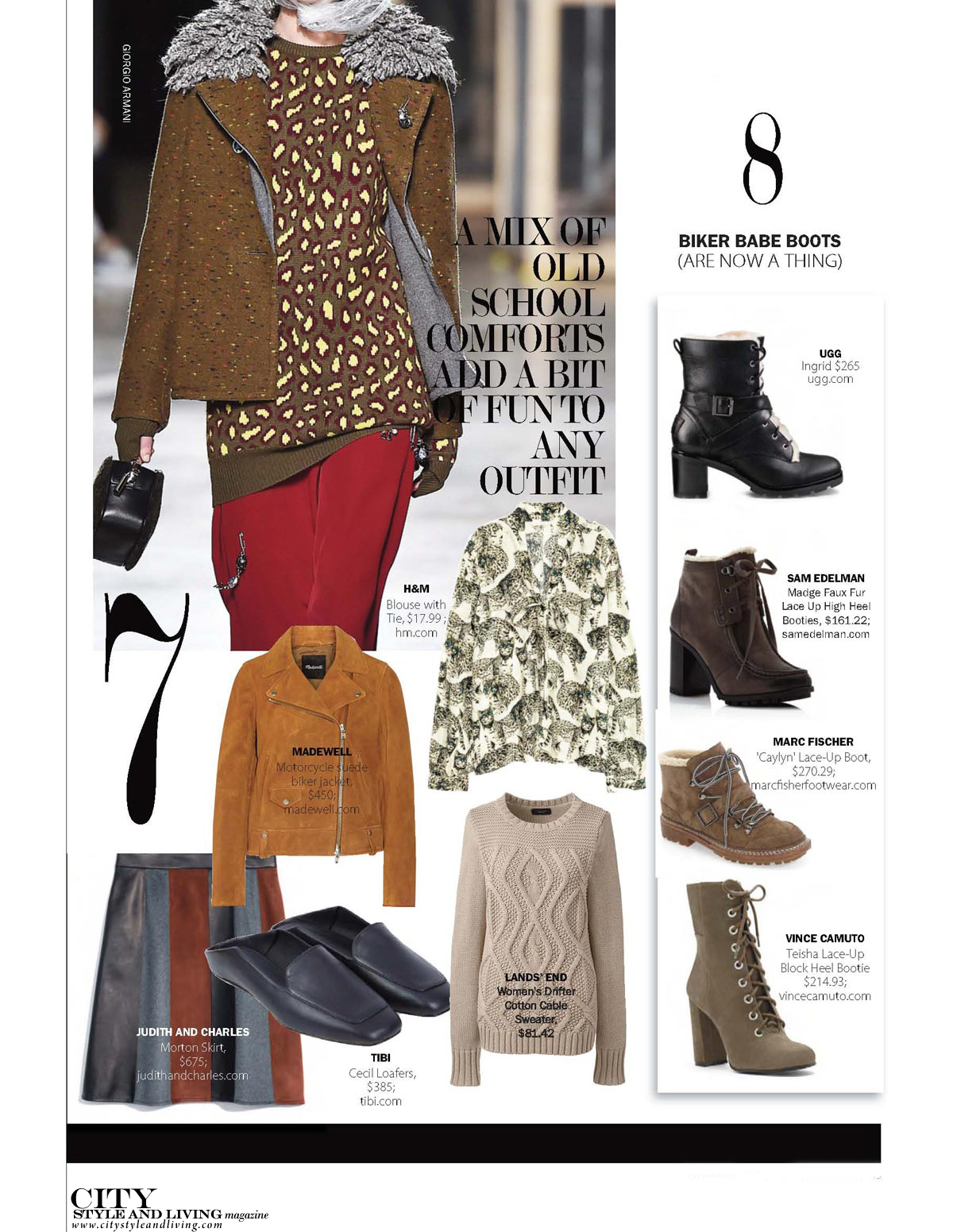 City Style and Living Magazine fall fashion trends 2016 4
