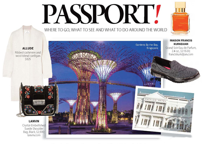 City Style and Living Magazine travel essentials editors singapore
