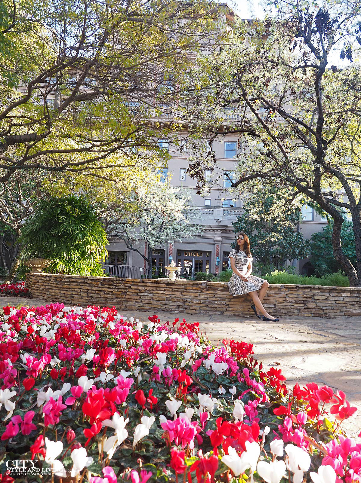 City style and living magazine gardens langham pasadena