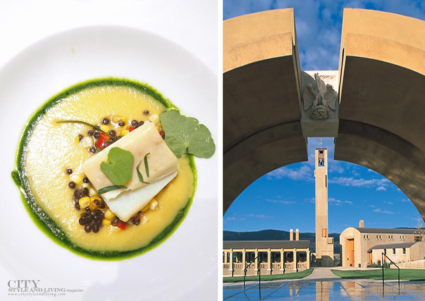 Terrace Restaurant and Mission Hill Winery City Style and Living Magazine.