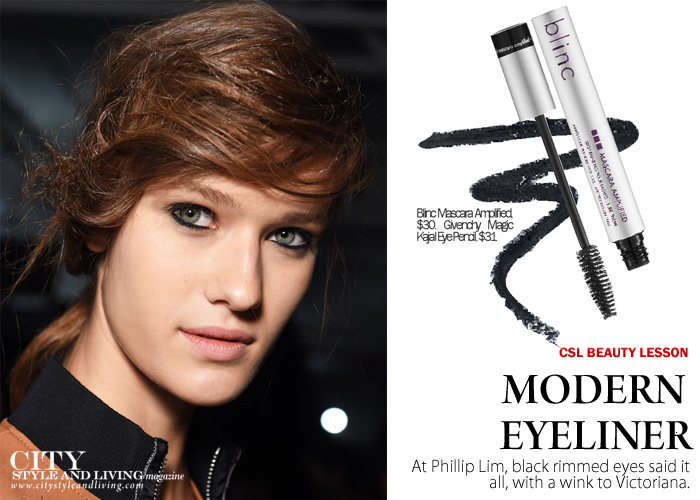 City Style and Living Spring 2017 modern eyeliner Philip Lim