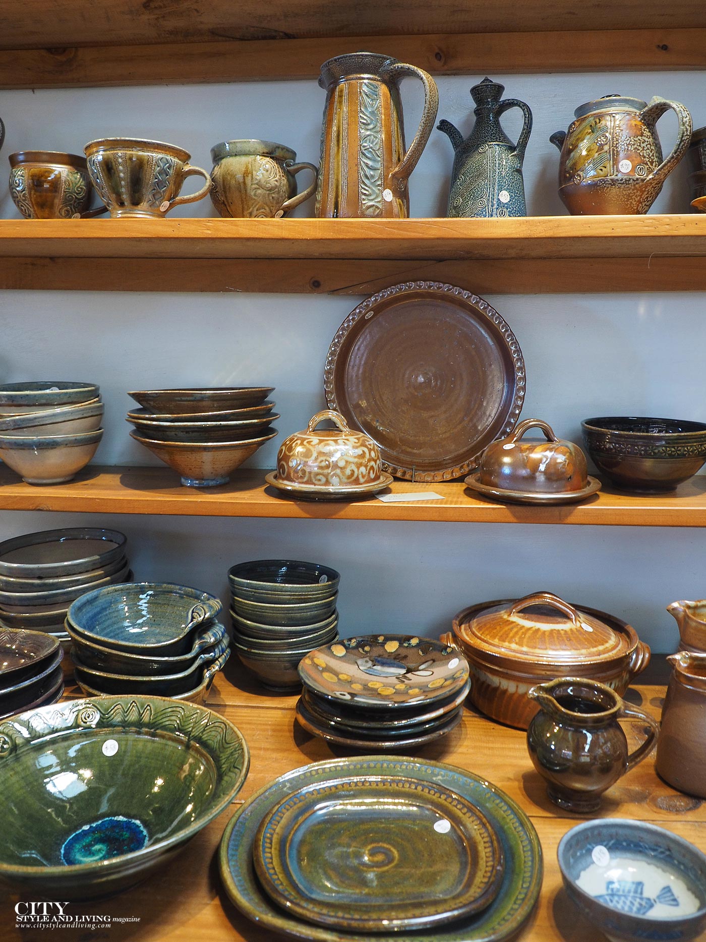City Style and Living magazine new zealand coromandel driving creek railway pottery