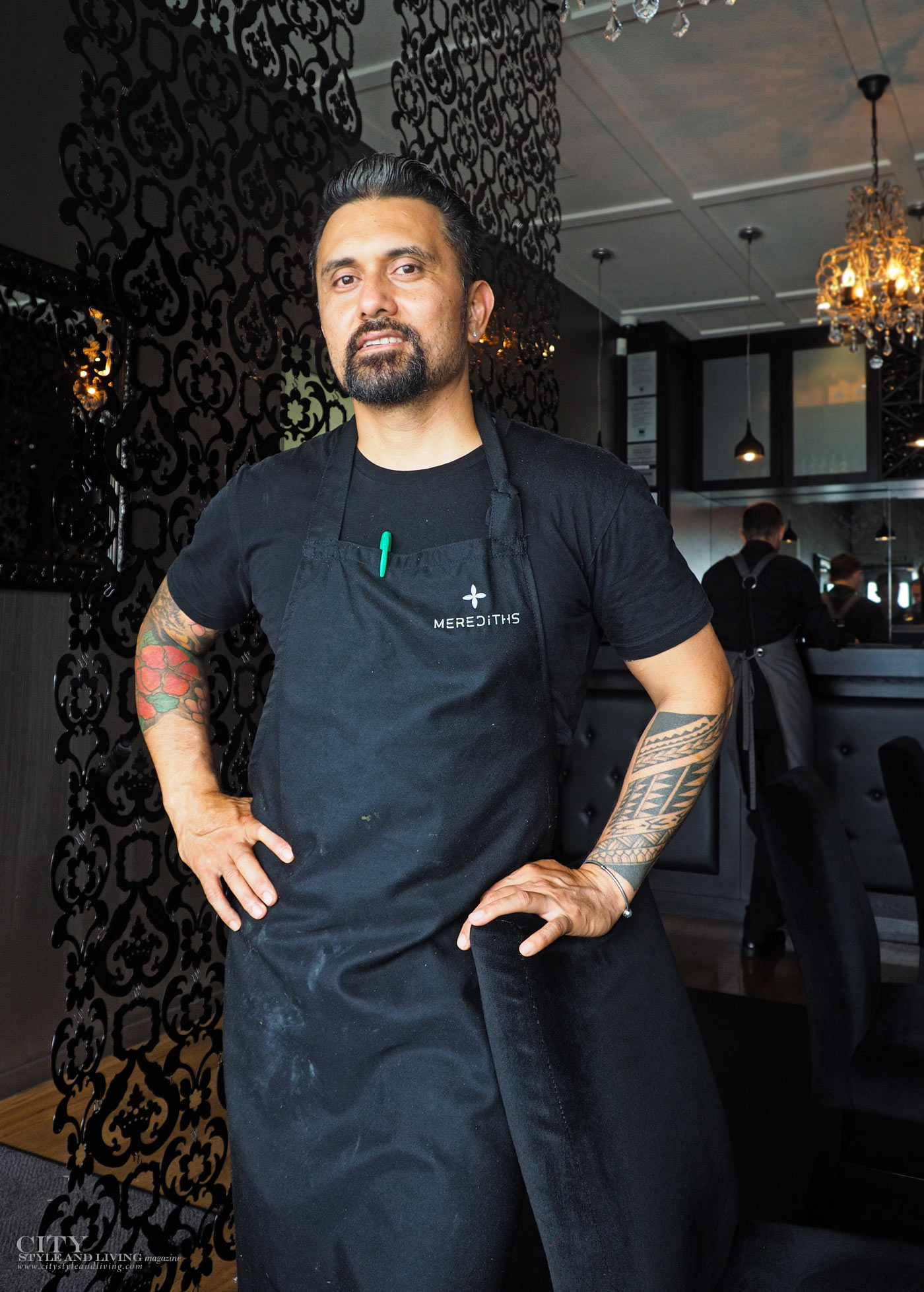 City Style and Living Magazine chef michael meredith merediths