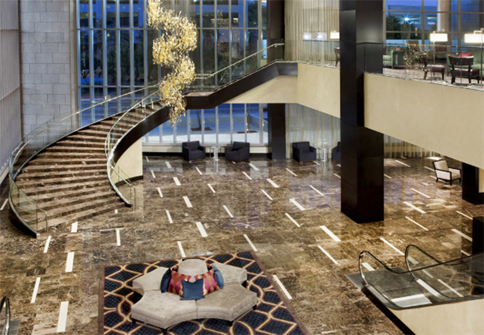 City Style and Living Magazine new orleans hotel hyatt regency lobby