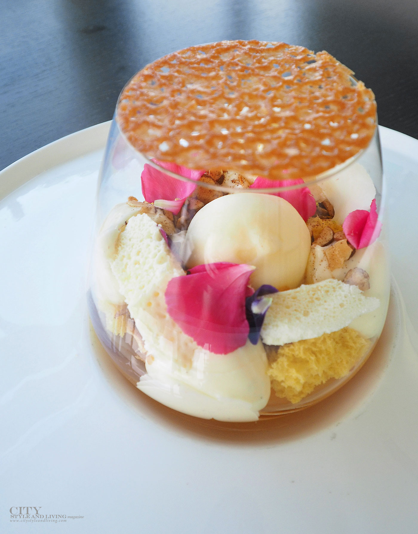 City Style and Living Magazine Elephant Hill Hawkes Bay New Zealand Dessert in Glass