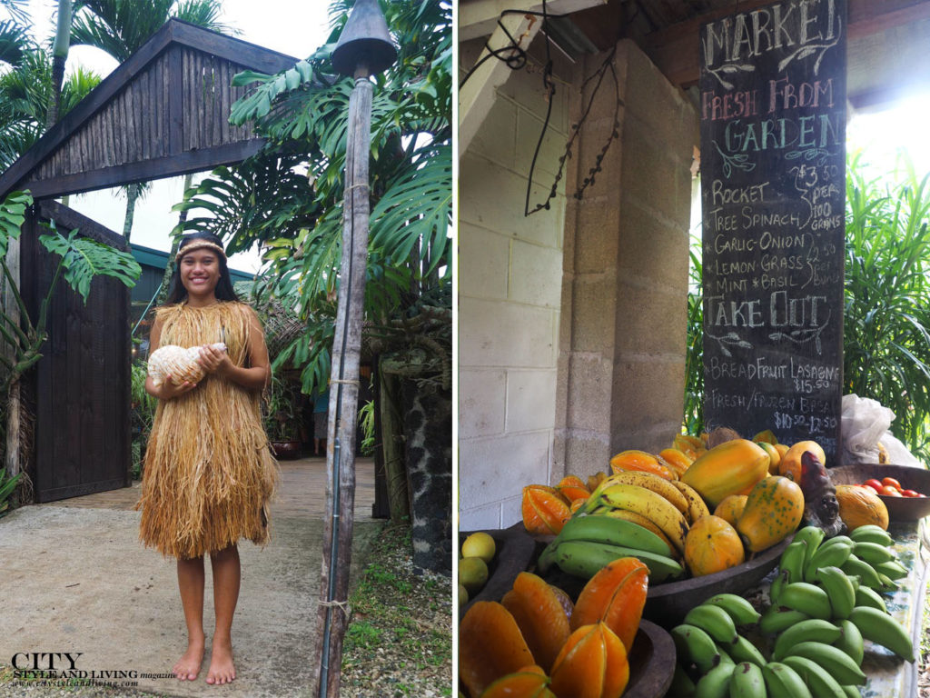 City Style and Living Magazine Rarotonga cook islands highland paradise and market fruit stand