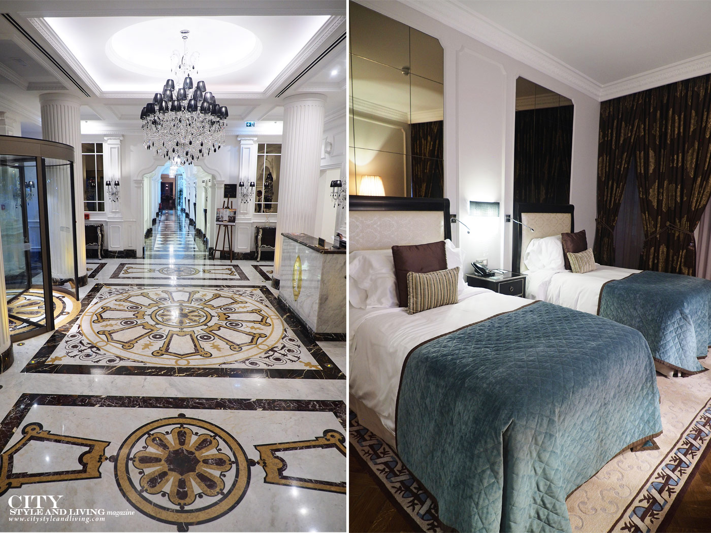 City Style and Living Magazine Travel Portugal Intercontinental Porto Luxury Hotels Room and lobby