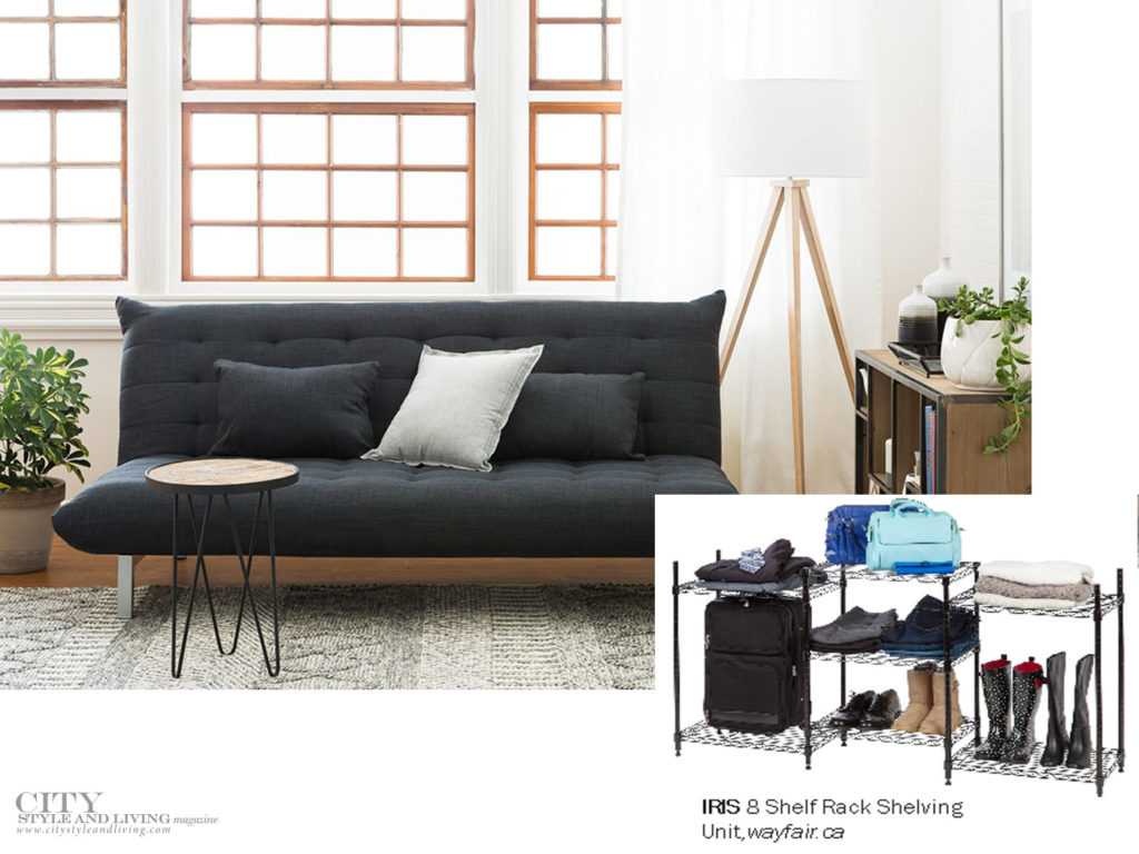City Style and Living Magazine ORganization Tips Living Room Spring 2018