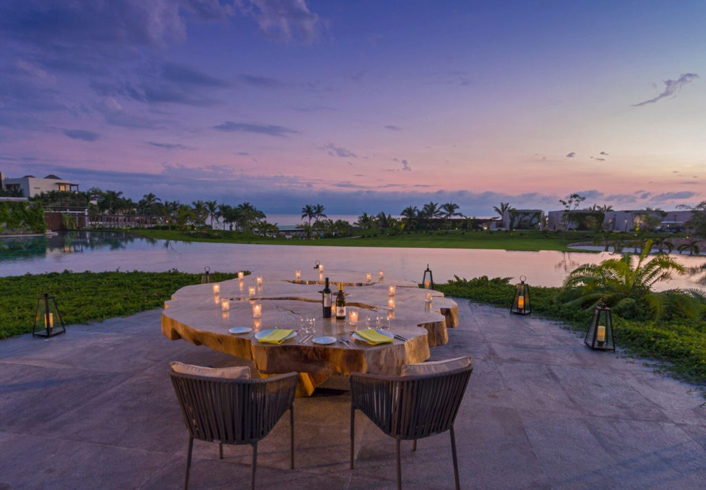 City Style and Living Magazine Travel Hotels W Punta de Mita Mexico sunset dinner at Mesa1