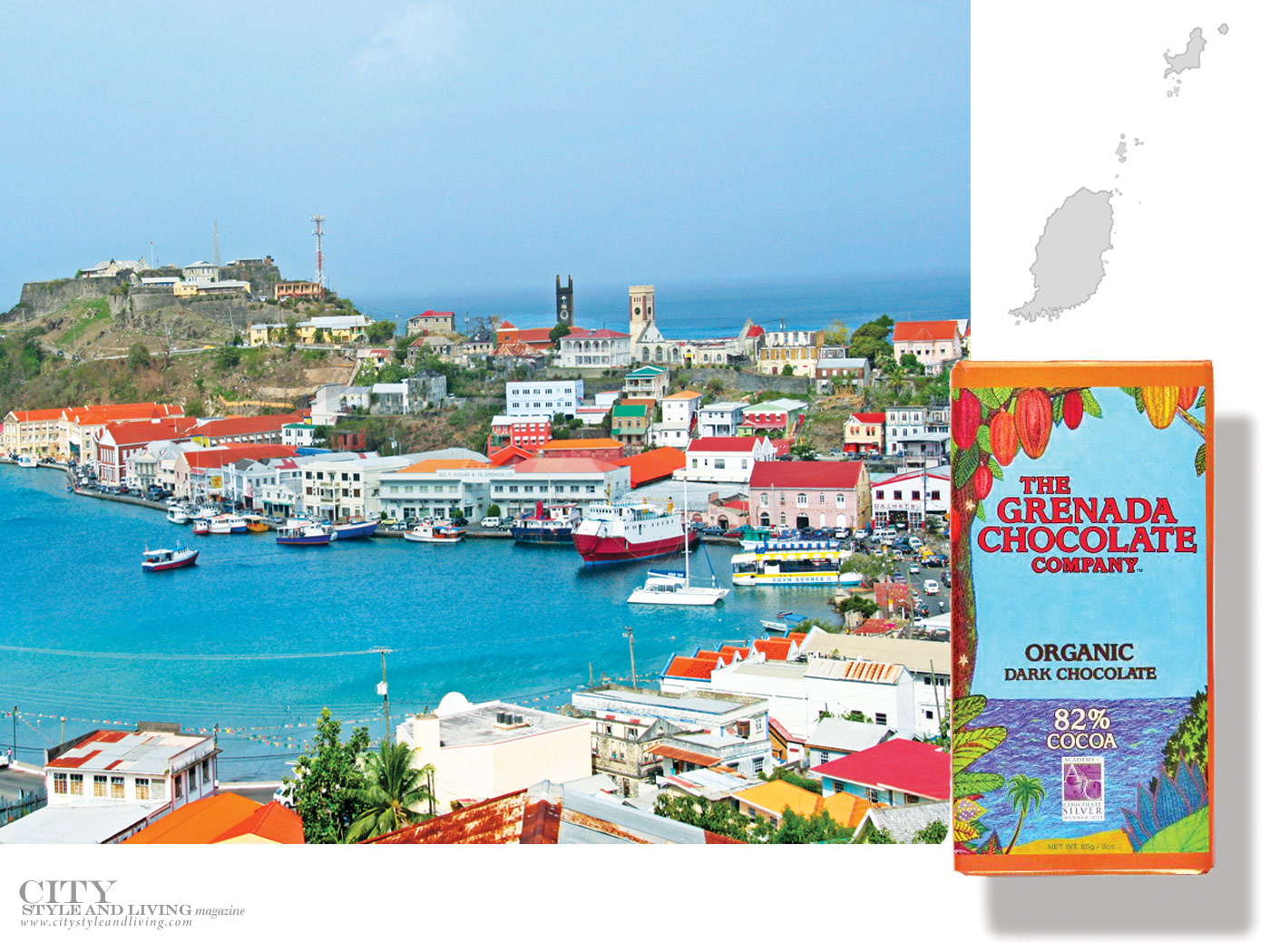 City Style and Living Magazine Fall 2018 Travel Souvenirs grenada chocolate