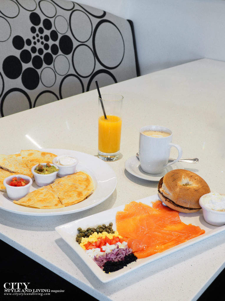 City Style and Living Magazine Winter 2018 Travel Greater Palm Springs California Acqua breakfast