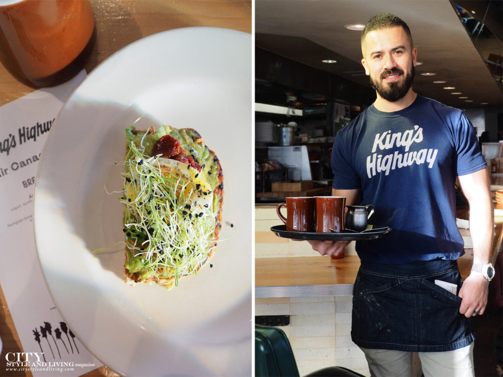 City Style and Living Magazine Winter 2018 Travel Greater Palm Springs California Ace Hotel Kings HighWay waiter and avocado toast