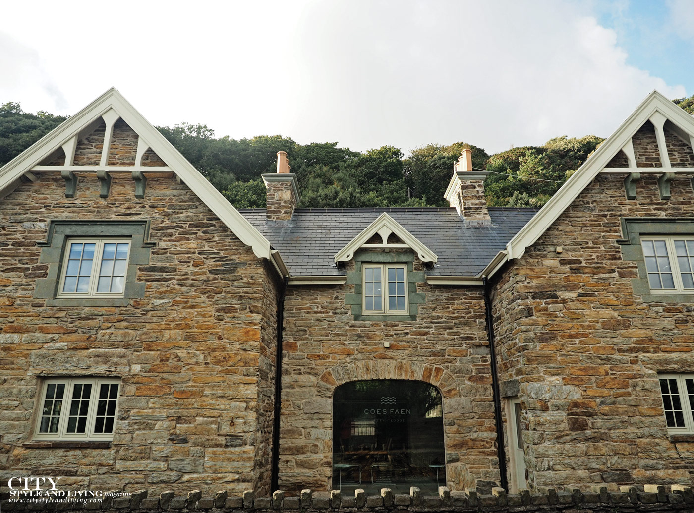 City Style and Living Magazine Winter 2018 Wales Hotels Coes Faen Luxury Spa Lodge exterior