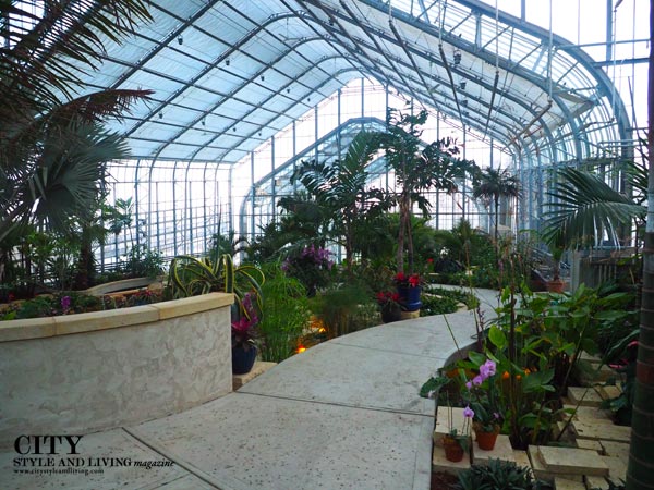 A look inside the new Marjorie K. Daugherty conservatory. City style and living magazine A look inside the new Marjorie K. Daugherty conservatory