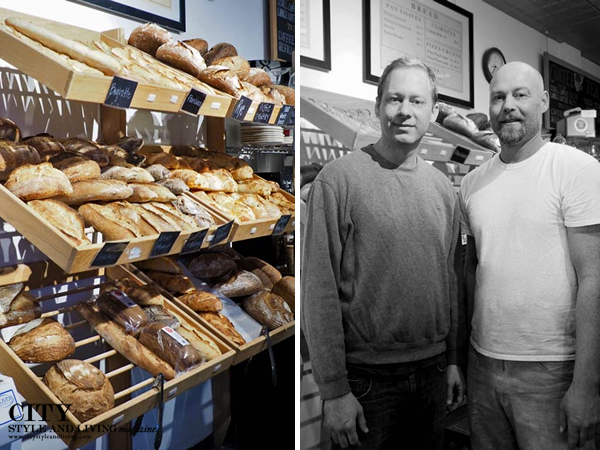 Seth Quiring and head baker John Quiring.
