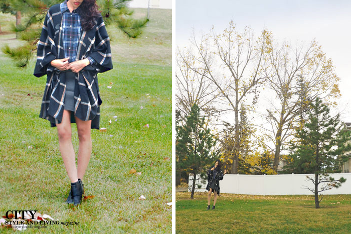 city style and living magazine calgary style blogger tartan plaid lor & taylor aldo equipment