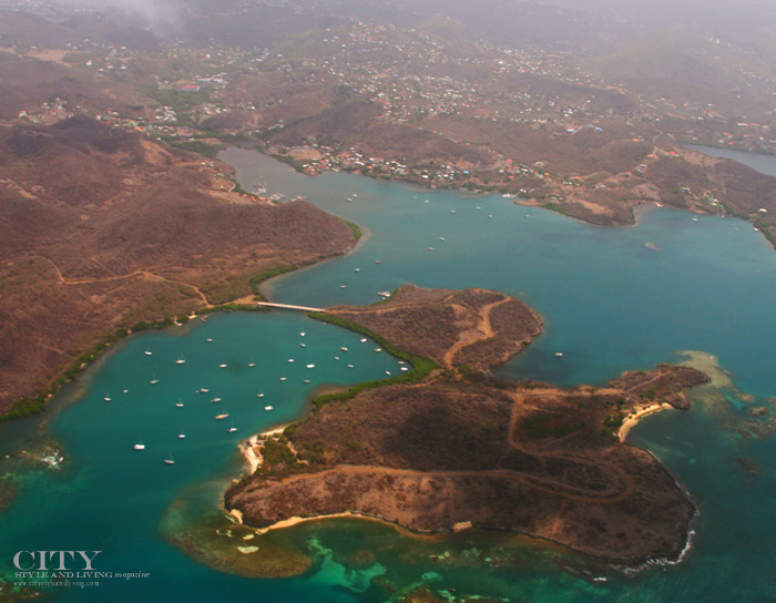 of City Style and Living Magazine grenada aerial