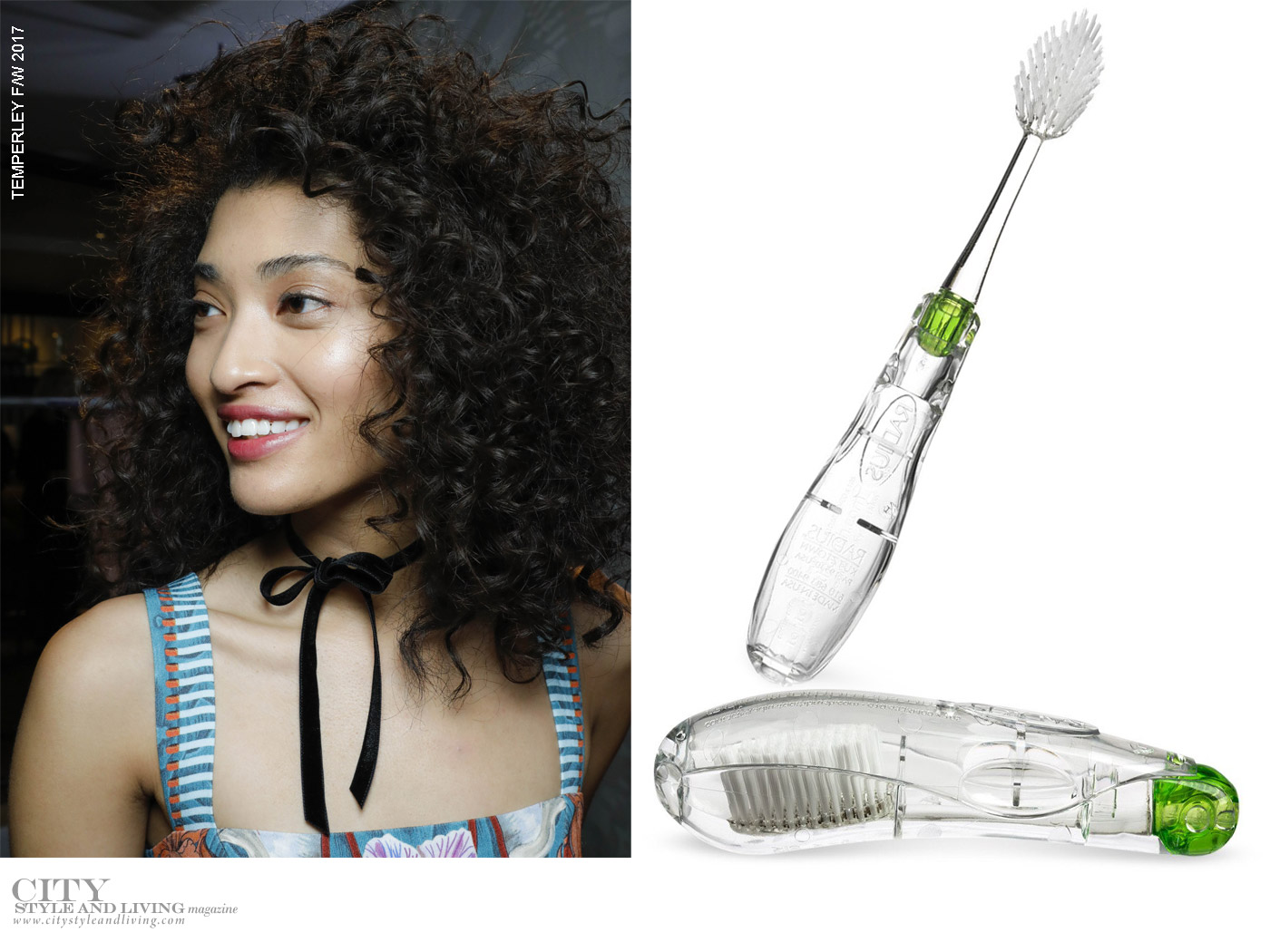 City Style and Living Magazine Radius Toothbrush Fall 2017