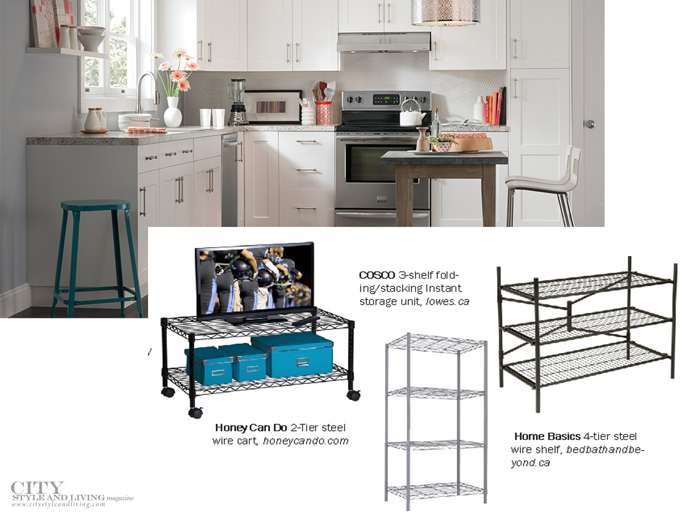 City Style and Living Magazine ORganization Tips Spring 2018