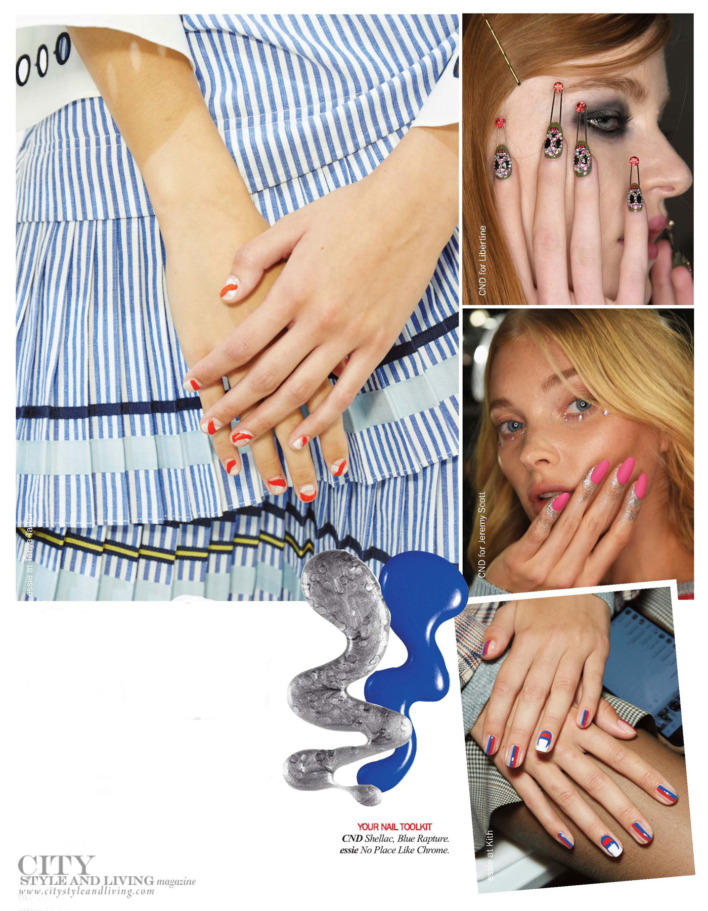 City Style and Living Magazine Beauty trends Nails 2018