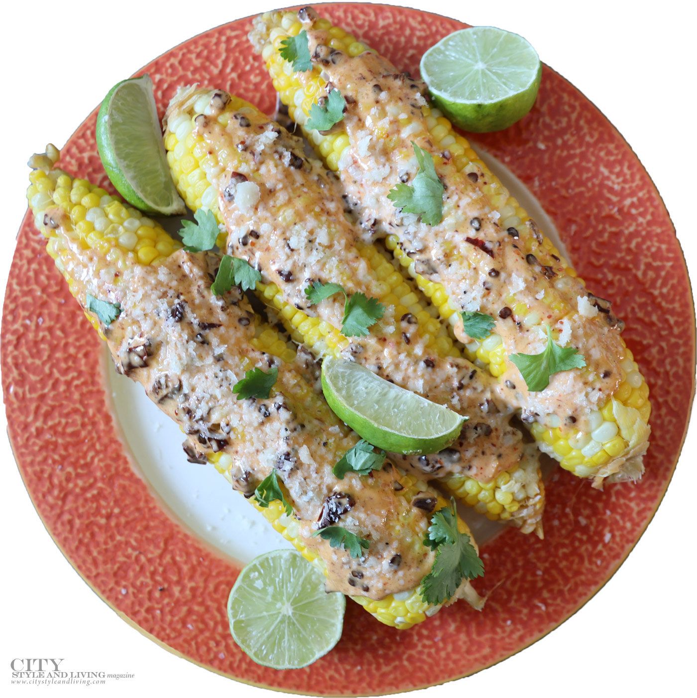 City Style and Living Magazine Fall 2019 Food Gourmet finds Corn Elote