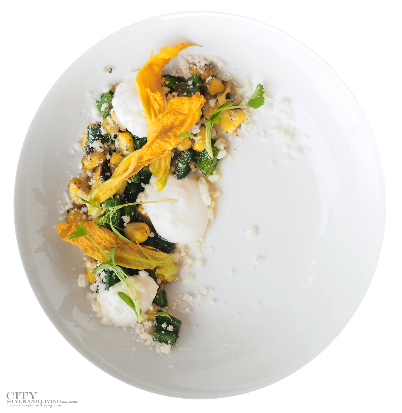 City Style and Living Magazine Fall 2019 Food Gourmet finds Corn salad