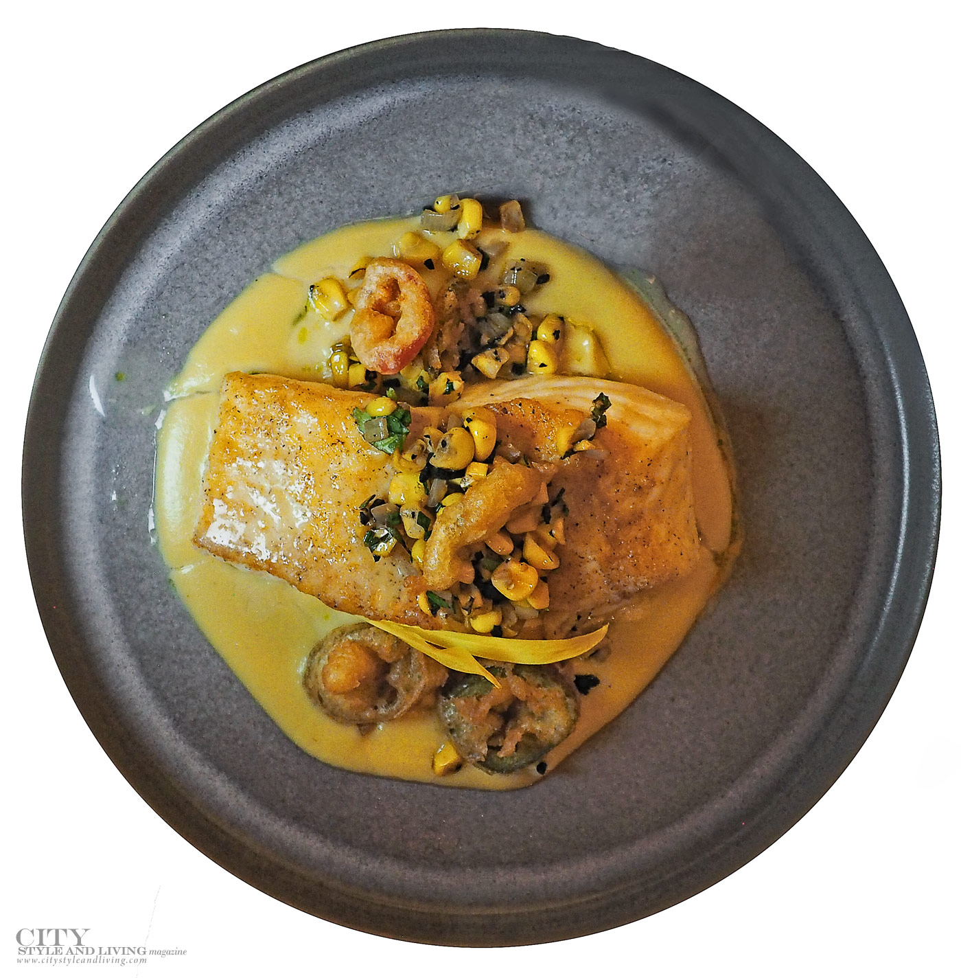 City Style and Living Magazine Fall 2019 Food Gourmet finds Corn Fish