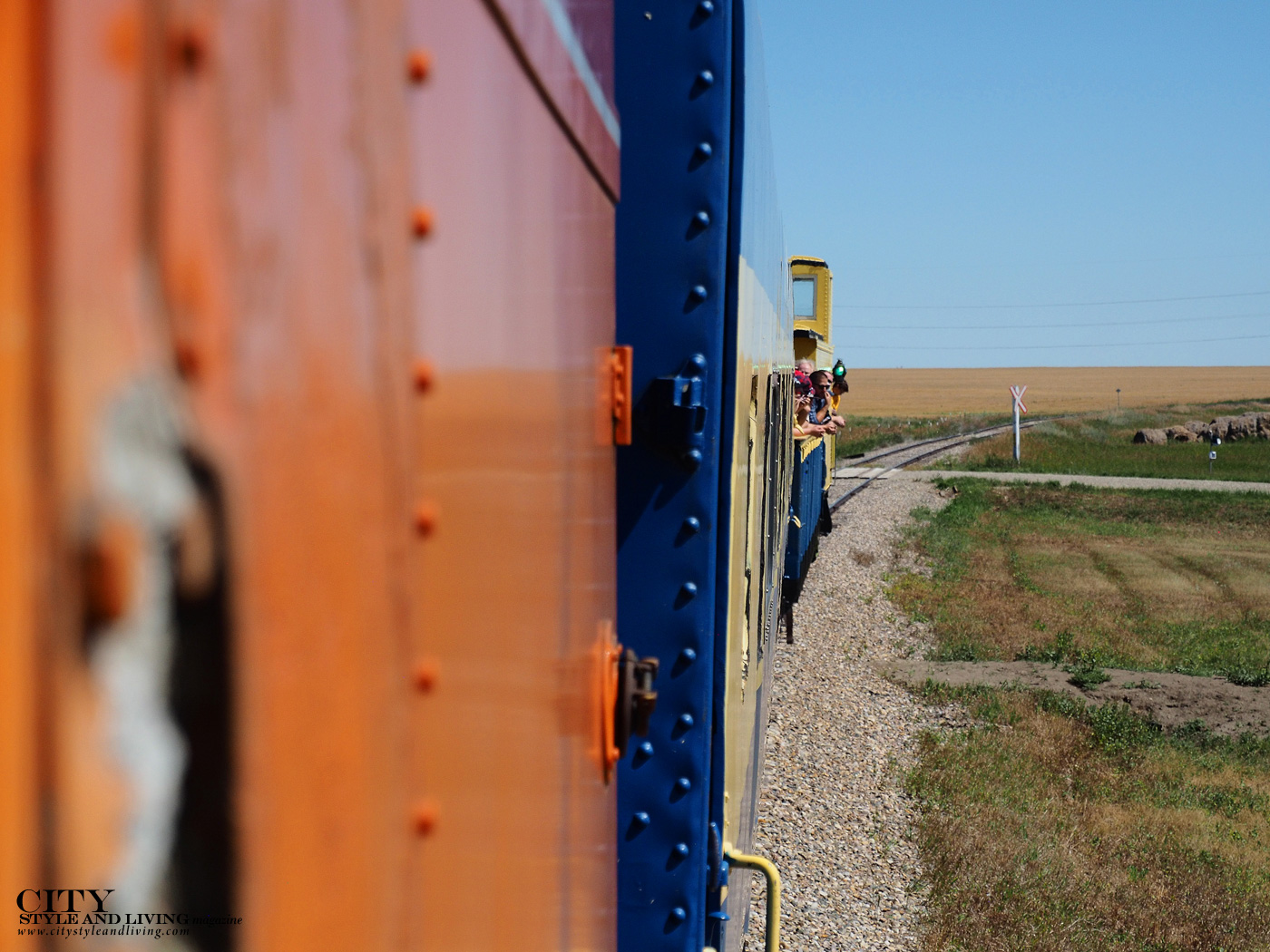 City Style and Living Magazine Travel Epic Train journeys in southern Alberta Aspen Crossing curve track