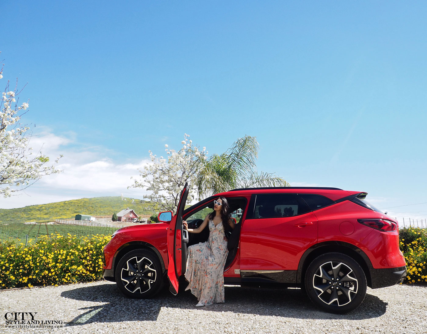 City Style and Living Magazine Summer 2019 Travel Southern California Temecula Chevrolet Blazer sitting