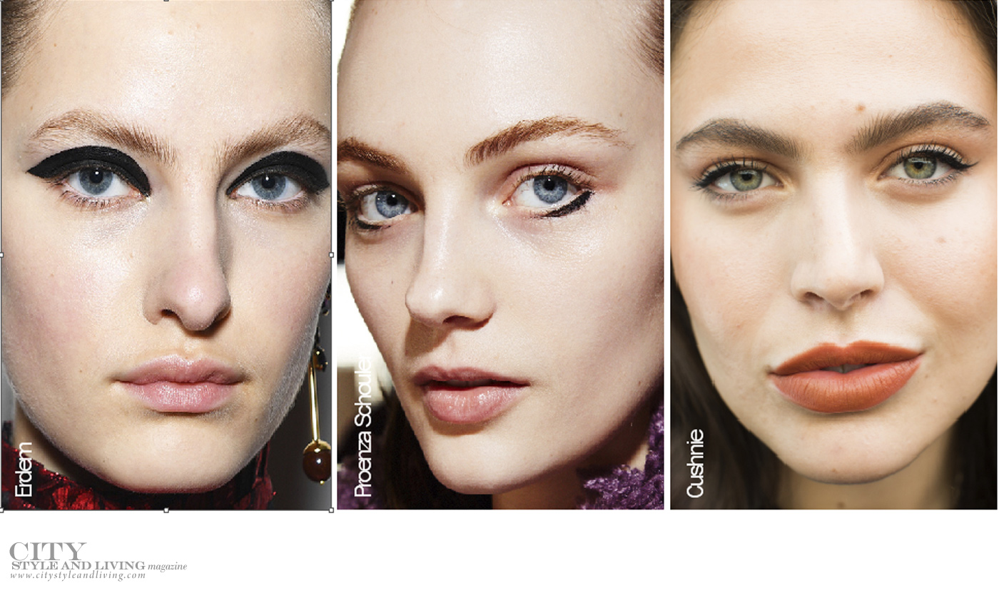 City Style and Living Magazine Beauty Runway Fall 2019 face