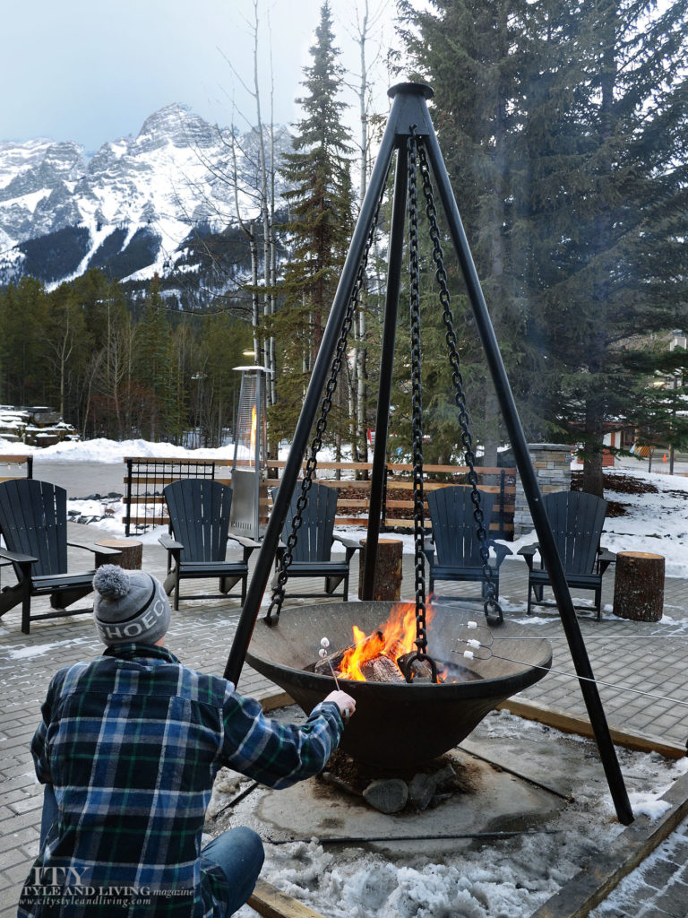 City Style and Living Magazine Editors Letter Winter Warmth Kailash Maharaj Roasting Marshmallow