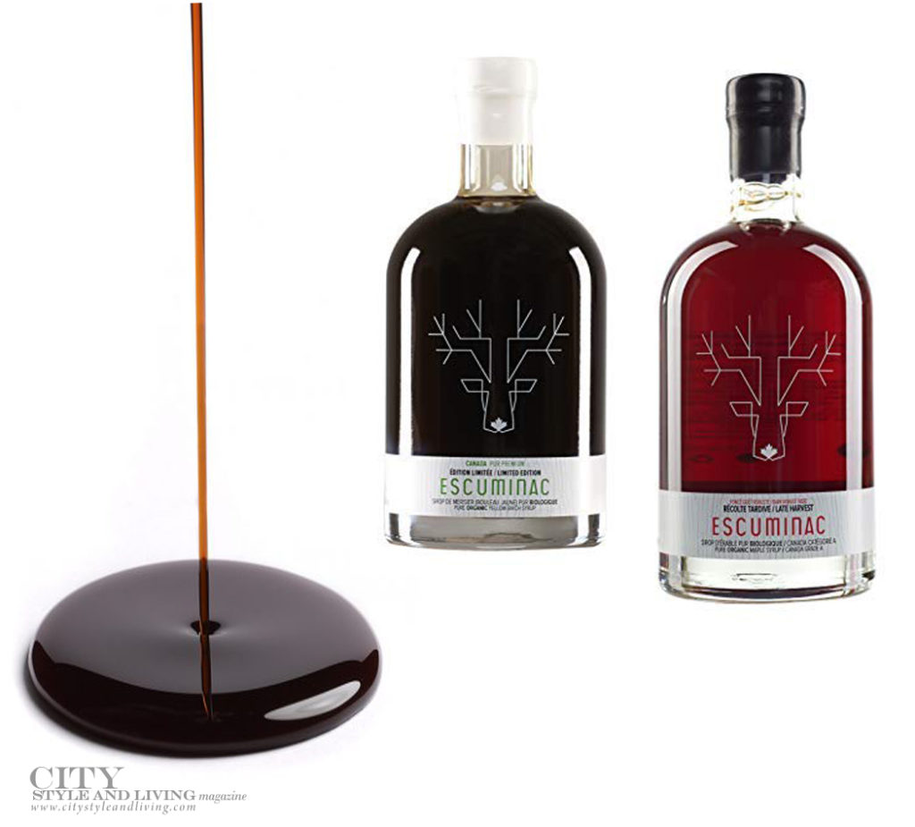 City Style and Living Magazine Food spring favourite gourmet products Escuminac maple syrup