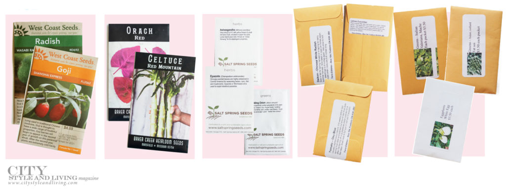 City Style and Living Summer 2021 Summer Gardening Series Seeds