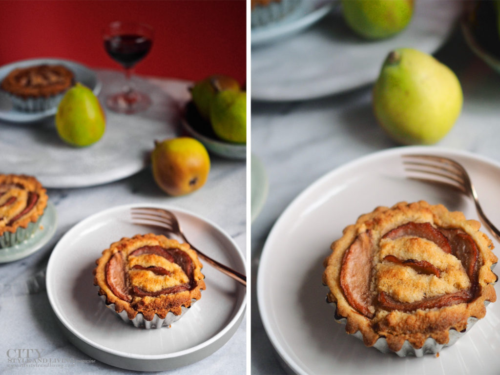 City Style and Living Winter 2021 Pear Frangipane Tartlet